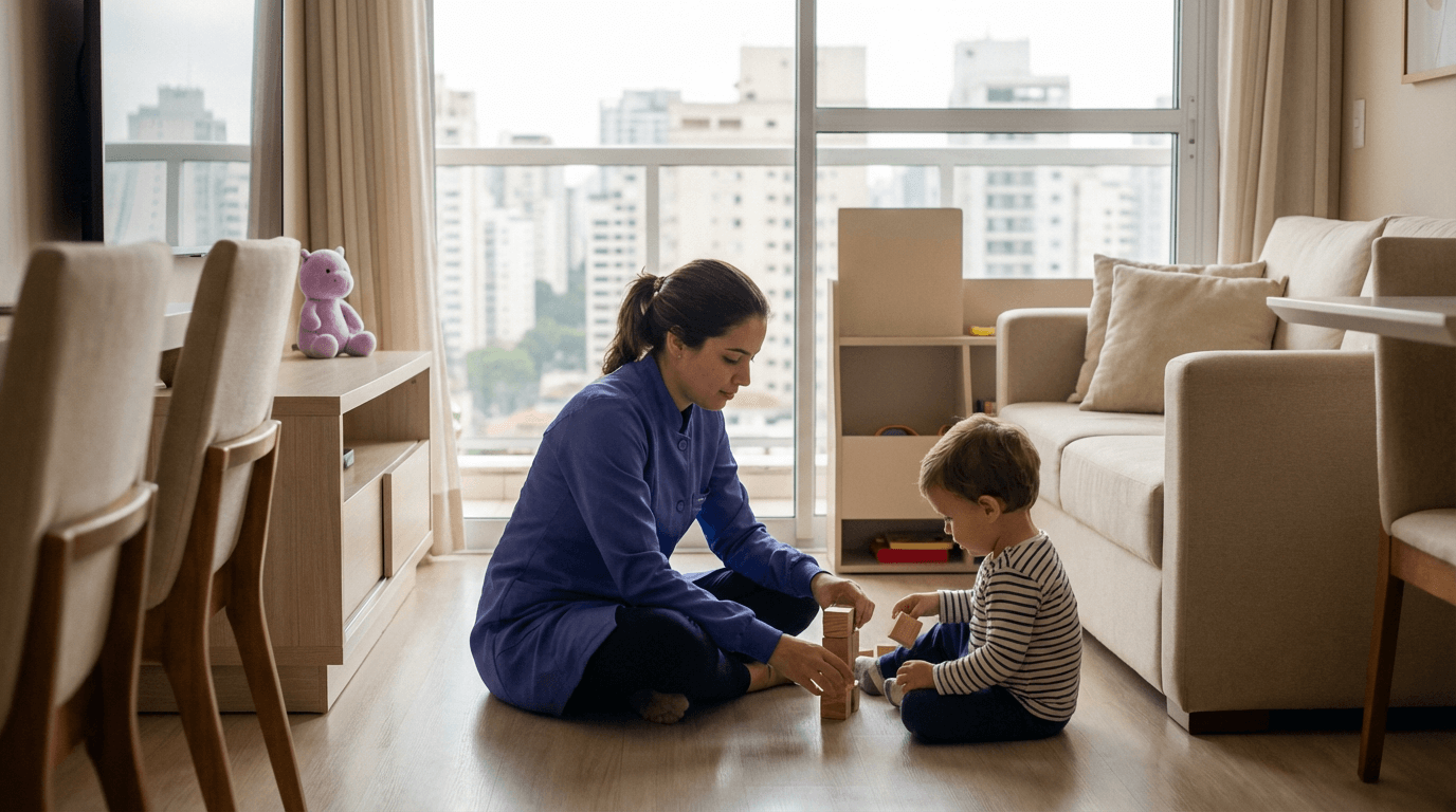 Babá meio período em São Paulo: quando vale a pena?